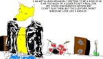  canine digimon drums fox guitar i_am_the_renamon instruments male metalhead renamon speakers text 