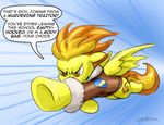  comic dialog english_text equine female feral friendship_is_magic horse mammal my_little_pony pegasus pluckyninja pony spitfire_(mlp) text timber_(artist) wings wonderbolts_(mlp) 