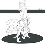  braeburn butt changeling equine female feral friendship_is_magic mammal my_little_pony queen_chrysalis_(mlp) solo 