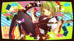  em_(kmkmp) guitar gumi instrument skirt vocaloid 