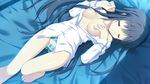  barefoot black_hair hito hondou_ayano long_hair naka naka_no_hito_nado_inai narumi_yuu no open_shirt panties possible_duplicate sleeping underwear 