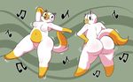  2013 adventure_time anthro anthrofied big_butt breasts butt cake_the_cat cat chubby feline female mammal solo sssonic2 wide_hips 