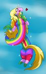  &lt;3 2013 adventure_time anthro anthrofied blonde_hair breasts butt equine female hair horn horse lady_rainicorn mammal milf mother parent solo sssonic2 unicorn 