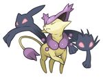  delcatty meowth no_humans pokemon simple_background sneasel 