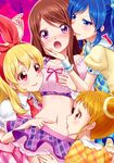  aikatsu! arisugawa_otome hoshimiya_ichigo kiriya_aoi shibuki_ran yuu_(derodero) 