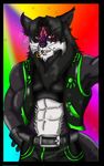  anthro feline male mammal muscles panther rex_equinox shadow shay 