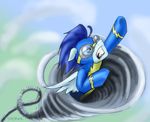  comic equine eyewear feral flying friendship_is_magic goggles horse male mammal my_little_pony pegasus pluckyninja pony soarin_(mlp) solo timber_(artist) tornado wings wonderbolts_(mlp) 