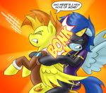  comic dialog english_text equine eyes_closed female feral friendship_is_magic horse mammal my_little_pony nightshade_(mlp) pegasus pluckyninja pony shadowbolts_(mlp) spitfire_(mlp) text timber_(artist) wings wonderbolts_(mlp) 