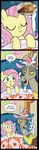  angel_(mlp) bed blue_eyes blush comic dialog discord_(mlp) draconequus dream english_text equine fangs female feral fluttershy_(mlp) friendship_is_magic fur hair horn horse lagomorph madmax male mammal my_little_pony nightcap pink_hair pony rabbit real red_eyes sleeping spike_(mlp) tan575 text tongue 