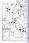  all_fours anthro bed big_breasts blush breasts canine canned_furry_2 censored comic cum cum_inside cumshot doggystyle duo eyes_closed female fox from_behind huge_breasts lagomorph legwear line_art male mammal michiyoshi miles_prower nipples orgasm penetration rabbit rouge_the_bat sega sex side_view size_difference sonic_(series) stockings straight sweat vanilla_the_rabbit 