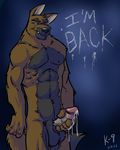  canine cum dog dripping erection german_shepherd k-9 looking_at_viewer male mammal masturbation muscles nude penis solo toned 