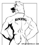  back bracelet but butt canine dog dr_stockholm ear_piercing german_shepherd hat jewelry koenig male mammal muscles necklace piercing police solo tattoo 