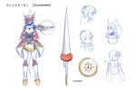  1girl breasts digimon dukemon gallantmon genderswap helmet shield weapon 