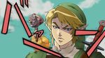  bird blonde_hair blue_eyes butiboco derivative_work dio_brando earrings hat jewelry jojo_no_kimyou_na_bouken link male_focus mask ooccoo parody pointy_ears solo stone_mask_(jojo) style_parody the_legend_of_zelda the_legend_of_zelda:_twilight_princess 