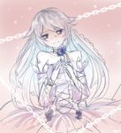  1girl dress long_hair pandora_hearts red_eyes white_hair will_of_the_abyss 