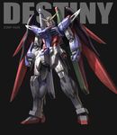  character_name destiny_gundam gundam gundam_seed gundam_seed_destiny highres mecha no_humans simple_background solo zhenlin 