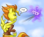  equine female feral friendship_is_magic horse mammal my_little_pony pegasus pluckyninja pony spitfire_(mlp) text timber_(artist) wings wonderbolts_(mlp) 