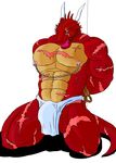  abs anthro awpdragon ball ball_gag bdsm biceps big_muscles bondage bound brown_eyes bulge chain collar dragon dragonslash gag gay horn kneeling knees loincloth male muscles nipple_piercing nipples nude pecs penis piercing pose red_dragon red_skin reptile rope scales scalie scar sex slave soft solo toned topless 