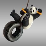  absurdres highres namco panda rope tekken wheel 