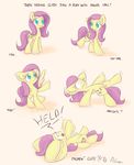  =d alasou big_ears blue_eyes cutie_mark dialog english_text equine fall female feral fluttershy_(mlp) friendship_is_magic hair horse mammal my_little_pony pegasus pink_hair pony text wings 