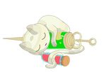  alpha_channel cat cute excell1ben feale feline female hi_res mammal me-mow plain_background sleeping transparent_background 
