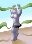  female forced machoke muscles muscular_female nintendo peeing pok&#233;mon pok&eacute;mon rape sweat topless unknown_artist urine video_games 