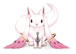  bad_pixiv_id bunny grief_seed jewelry kyubey lilac_(p-f_easy) mahou_shoujo_madoka_magica no_humans red_eyes ring solo tail 