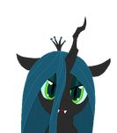 alpha_channel animated cat_eyes changeling fangs female friendship_is_magic green_eyes green_hair hair horn licking long_hair looking_at_viewer my_little_pony plain_background queen_chrysalis_(mlp) slit_pupils solo tomdantherock tongue transparent_background 