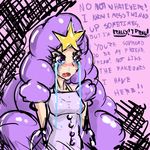  adventure_time angry blush clothed clothing crying dialog english_text human humanized lumpy_space_princess princess royalty slugbox solo text 