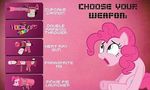  equine female friendship_is_magic horn horse marker my_little_pony pegasus pinkie_pie_(mlp) pony weapon wings 