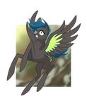  cutie_mark dragonfly equine female friendship_is_magic green_eyes horn my_little_pony queen_chrysalis_(mlp) tarajenkins winged_unicorn wings 