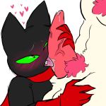  &lt;3 &lt;3_eyes 1:1 abs balls black_body black_fur blush bodily_fluids body_hair cartoon_network chest_hair domestic_cat felid feline felis fur genital_fluids hi_res king_snugglemagne_xxv licking lion male male/male mammal mao_mao:_heroes_of_pure_heart muscular muscular_male oral pantherine pawbeanshq pecs penile penis penis_lick precum sex sheriff_mao_mao_mao tongue tongue_out vein veiny_penis 