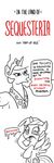  black_and_white crown crying cutie_mark dialog docwario english_text equine female feral friendship_is_magic horn horse mammal monochrome my_little_pony necklace pony princess princess_celestia_(mlp) royalty tears text twilight_sparkle_(mlp) upset winged_unicorn wings 