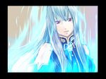  aura bad_id bad_pixiv_id bare_shoulders glowing long_hair minoharu red_eyes selvaria_bles senjou_no_valkyria senjou_no_valkyria_1 silver_hair solo upper_body windowboxed 