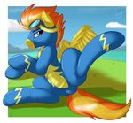  crossgender equine erection eyewear feral friendship_is_magic goggles horse male mammal my_little_pony pegasus penis pony skipsy solo spitfire_(mlp) wings wonderbolts_(mlp) 