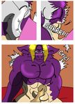  abs anthro balls biceps bovine comic cum english_text erection fur hair human male mammal muscles pecs penis rex_equinox solo tauren text transformation video_games warcraft world_of_warcraft 