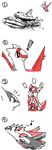  ! latias latios no_humans pokemon space_craft space_shuttle 