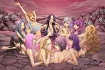  alvida bathing boa_hancock califa jewelry_bonney megane mermaid nami nefertari_vivi nico_robin one_piece perona sadi-chan shirahoshi tail tashigi wallpaper zzyzzyy 