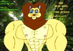  abs anthro anthrofied disney feline jungle lion male mammal mixed_media muscles nude original_character real royalty solo the_lion_king tree tristan_beaner tristanbeaner what what_has_science_done where_is_your_god_now 