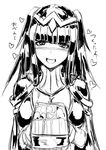  blush bodysuit fire_emblem fire_emblem:_kakusei greyscale hair_ornament long_hair miyamoto_issa monochrome obentou sketch tharja translated 