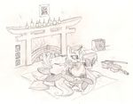  black_and_white candle candles couple cutie_mark equine eyewear female feral fire fireplace friendship_is_magic glasses headphones horn horse lesbian lolover lying mammal monochrome mp3 musical_instrument my_little_pony octavia_(mlp) pony sketch socks torii unicorn vinyl_scratch_(mlp) violin 