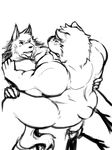  anal_penetration anthro bear biceps canine duo fur gay interspecies male mammal muscles nude penetration sex sketch unknown_artist wolf 