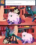  blue_eyes changeling comic cutie_mark dan dan_vs equine female feral fluffle_puff friendship_is_magic green_eyes green_hair hair horse invalid_tag male mammal my_little_pony pony purple_eyes purple_hair queen_chrysalis_(mlp) twilight_sparkle_(mlp) unknown_artist wings 