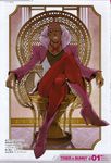  boots chair crossed_legs dark_skin dark_skinned_male earrings fingernails high_heels highres jewelry male_focus nathan_seymour official_art pink_eyes pink_hair sakakibara_mizuki shoes sitting solo tiger_&amp;_bunny 