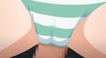  animated animated_gif ass buttjob censored crotch_rub grinding kizaki_hyouka panties papa_love penis poro striped striped_panties underwear 
