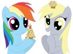  alpha_channel amber_eyes animated blonde_hair crown derp_eyes derpy_hooves_(mlp) duo equine female feral food friendship_is_magic fur gold grey_fur hair horse mammal muffin multi-colored_hair my_little_pony plain_background pony princess purple_eyes rainbow_dash_(mlp) rainbow_hair royalty tomdantherock transparent_background yellow_eyes 