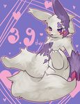  fur kosian nintendo pok&#233;mon pok&eacute;mon purple_markings solo video_games white_fur zangoose zangoose_day 