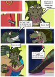  2013 abs anthro comic dinner_date_by_rex_equinox dragon english_text gay houndgrey lizard male reptile rex_equinox scalie text transformation 