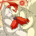  &#12524;&#12532;&#12449;&#12531; ???? fur male markings mongoose nintendo pok&#233;mon pok&eacute;mon red_markings video_games white_fur zangoose zangoose_day 