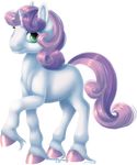  alpha_channel equine female feral friendship_is_magic green_eyes hair horn horse kittehkatbar looking_at_viewer mammal my_little_pony plain_background pony solo standing sweetie_belle_(mlp) transparent_background two_tone_hair unicorn 